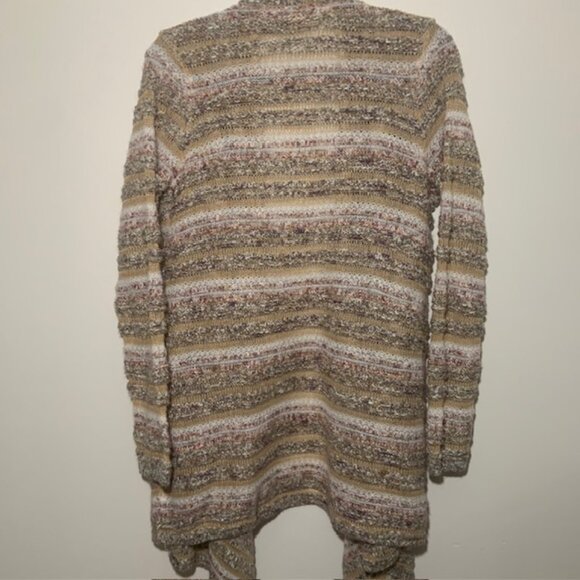 Knox Rose Women's Open Boho Hippie Cottage Core Cardigan Cozy Sweater - Size M - Picture 6 of 6